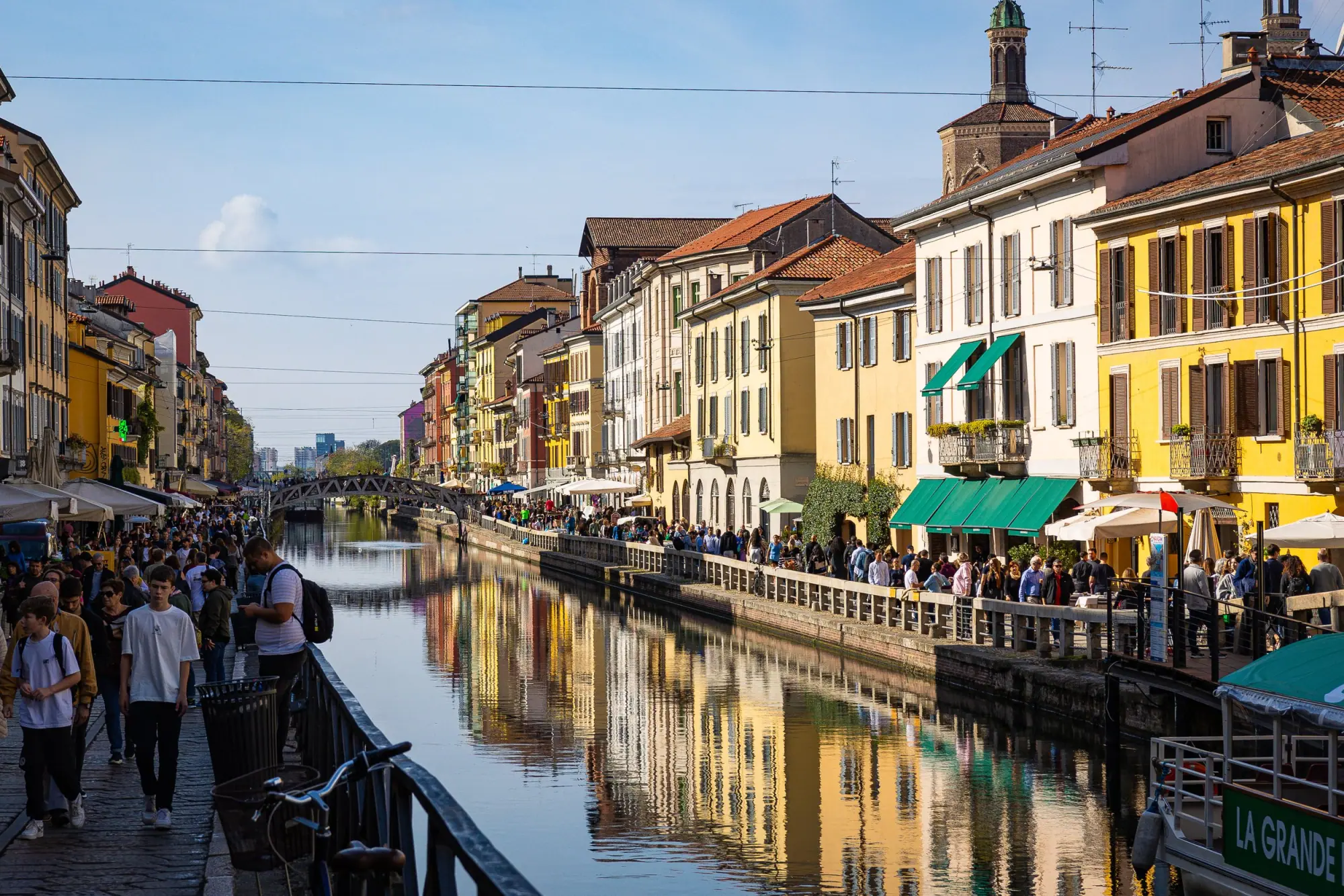 Photo from For dinner, we considered venturing to the Navigli District, with its da Vinci-inspired canals and vibrant…, Milan, Italy
