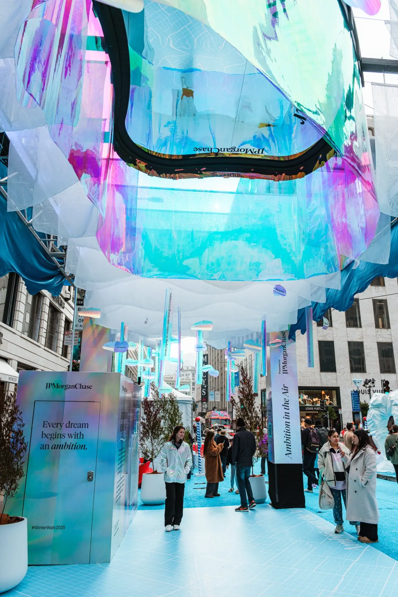 Photo from We kicked off the day with Winter Walk, hosted by JPMorgan, which set the tone perfectly, San Francisco, CA