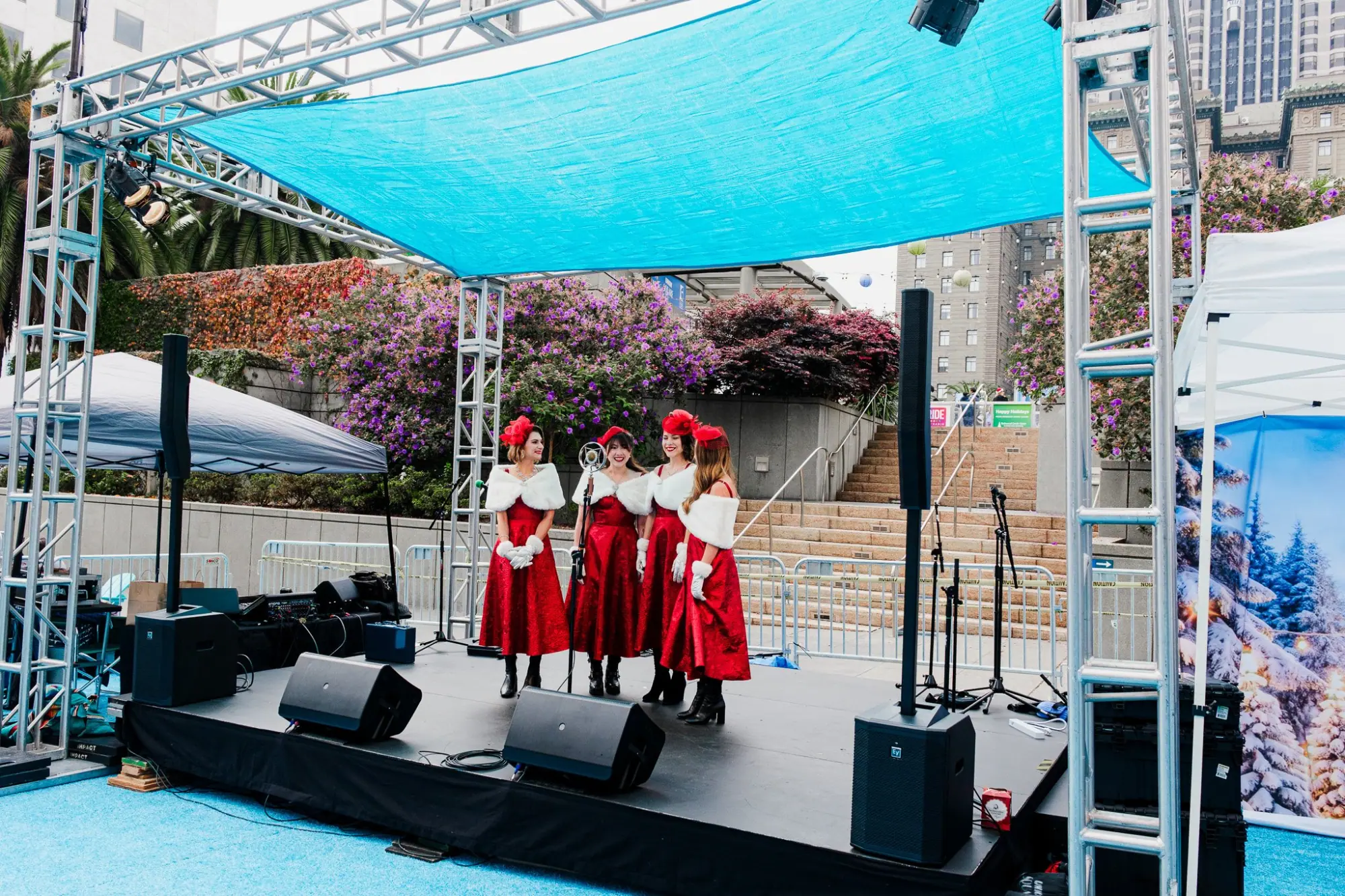 Photo from We kicked off the day with Winter Walk, hosted by JPMorgan, which set the tone perfectly, San Francisco, CA