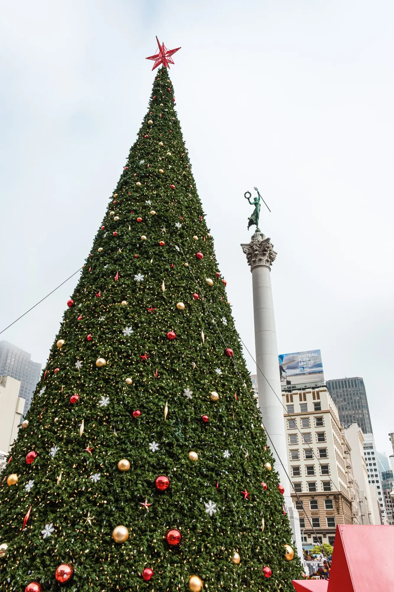 Photo from From there, we made our way to Union Square to see the iconic Christmas tree, San Francisco, CA