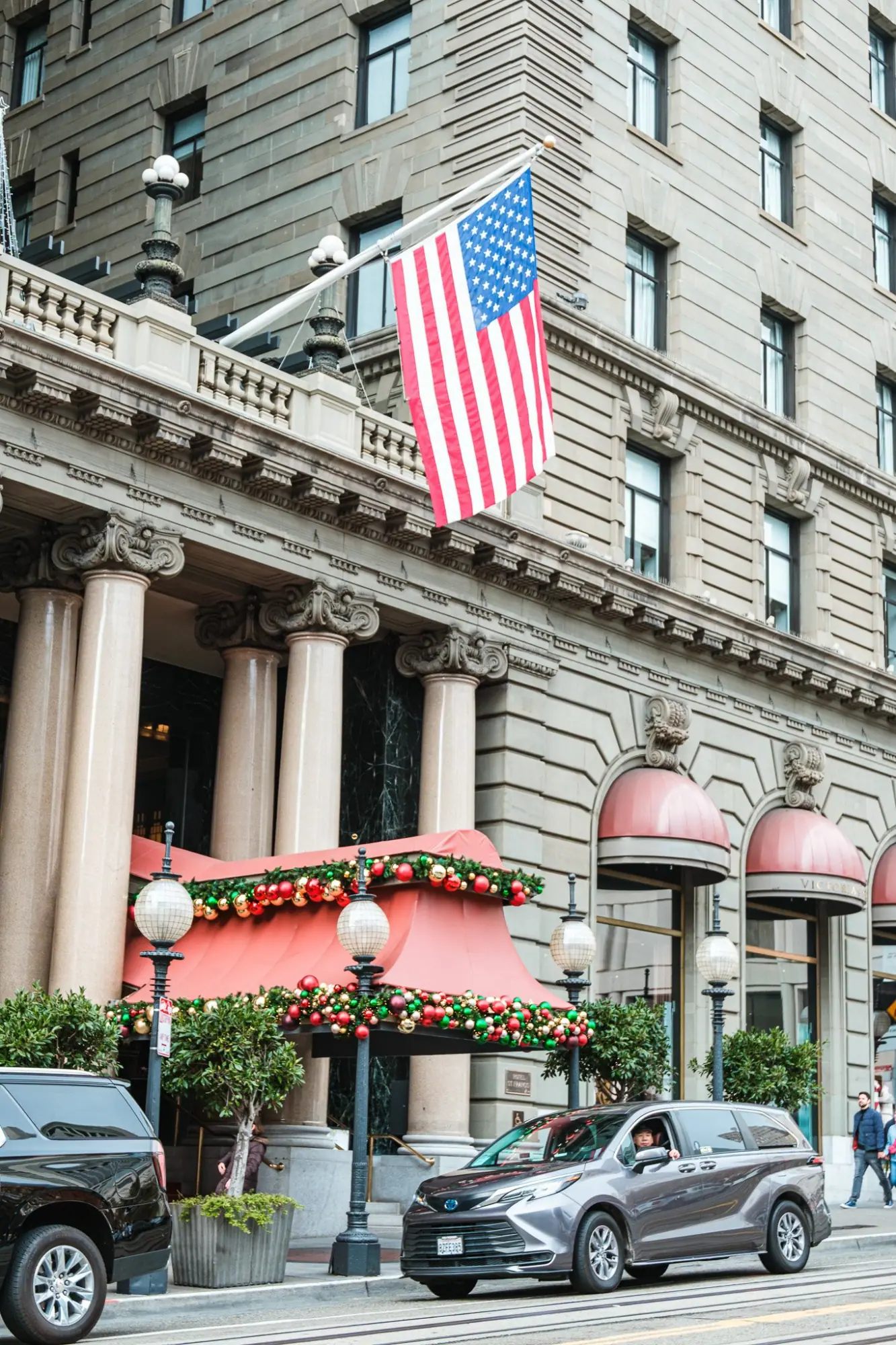 Photo from Next, we stopped by one of our favorite holiday sights every year — the Westin St, San Francisco, CA