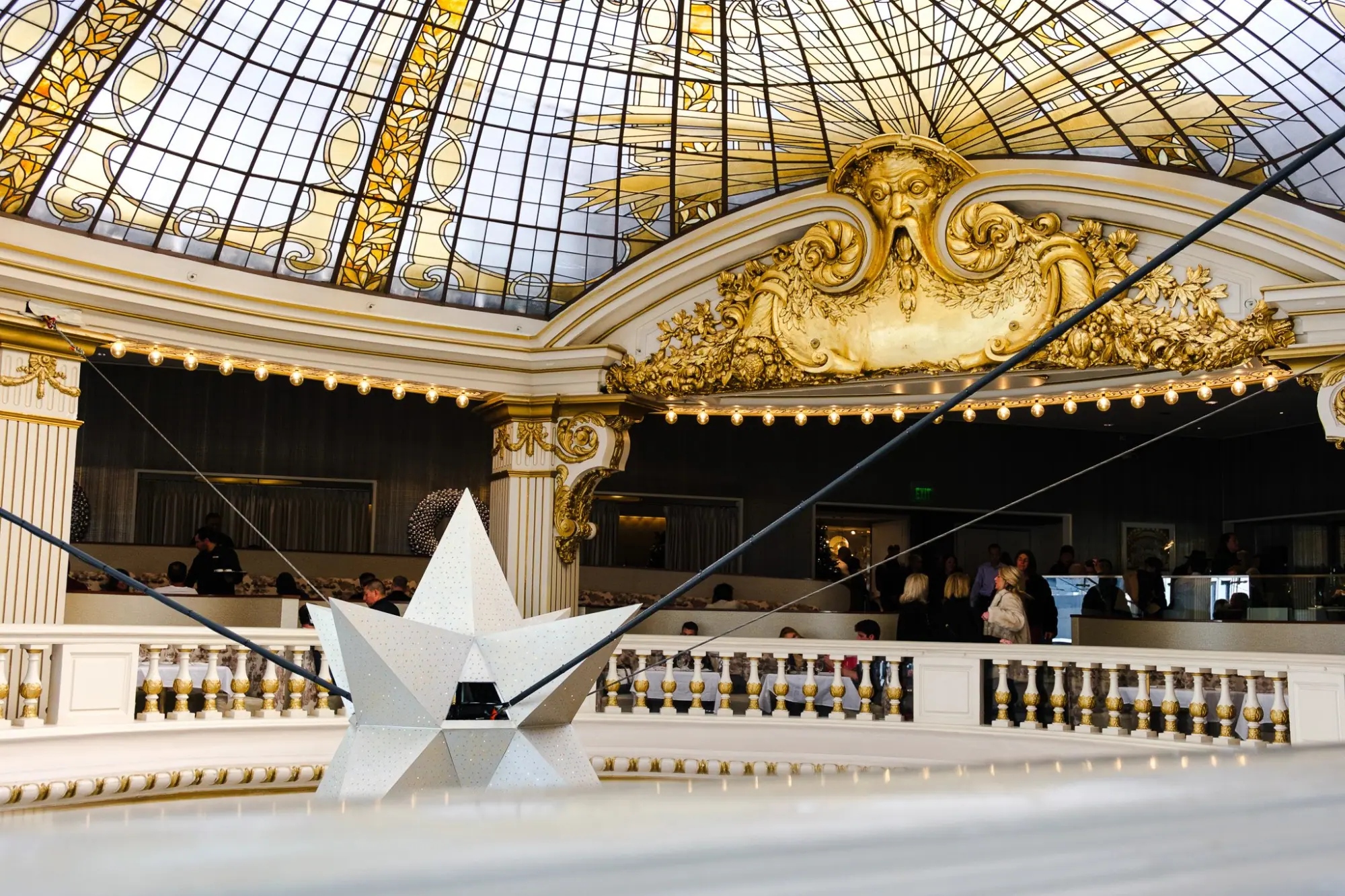Photo from Lunch was at the Neiman Marcus Rotunda, a tradition within the tradition, San Francisco, CA