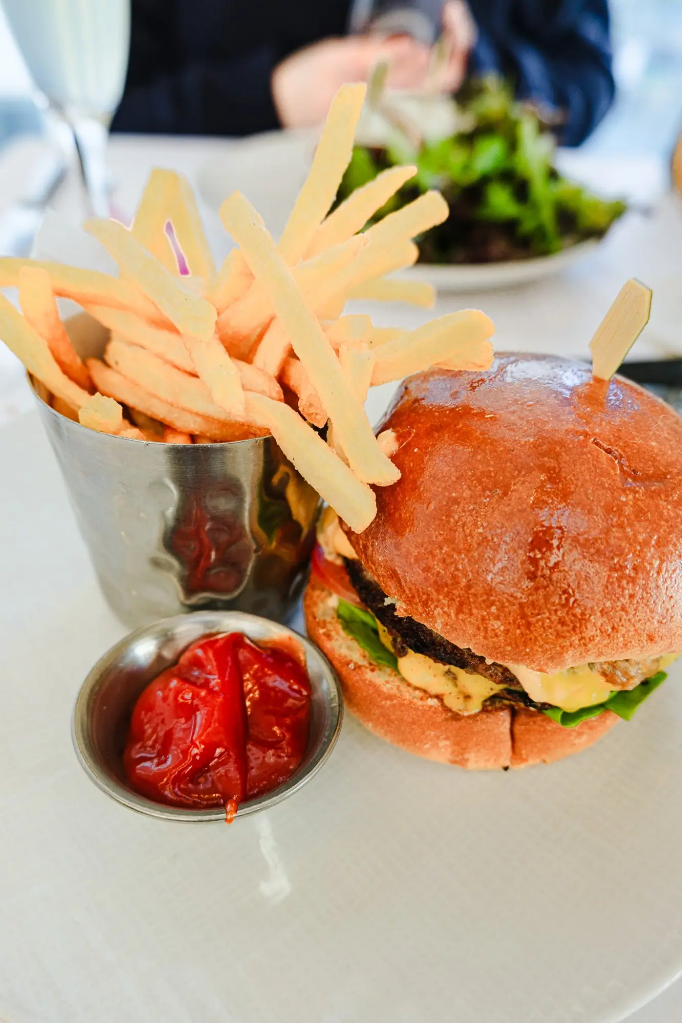 Photo from Lunch was at the Neiman Marcus Rotunda, a tradition within the tradition, San Francisco, CA
