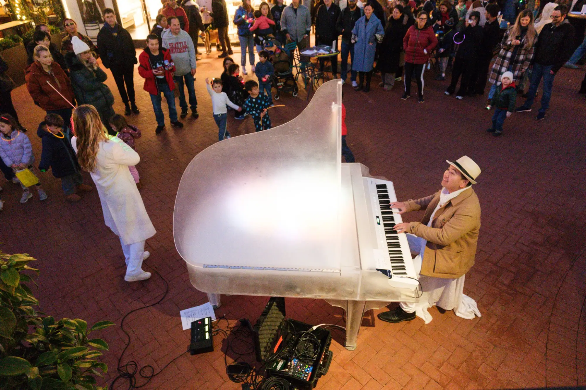 Photo from We ended the day at Ghirardelli Square, where the holiday decorations, live music, and gathering crowds…, San Francisco, CA