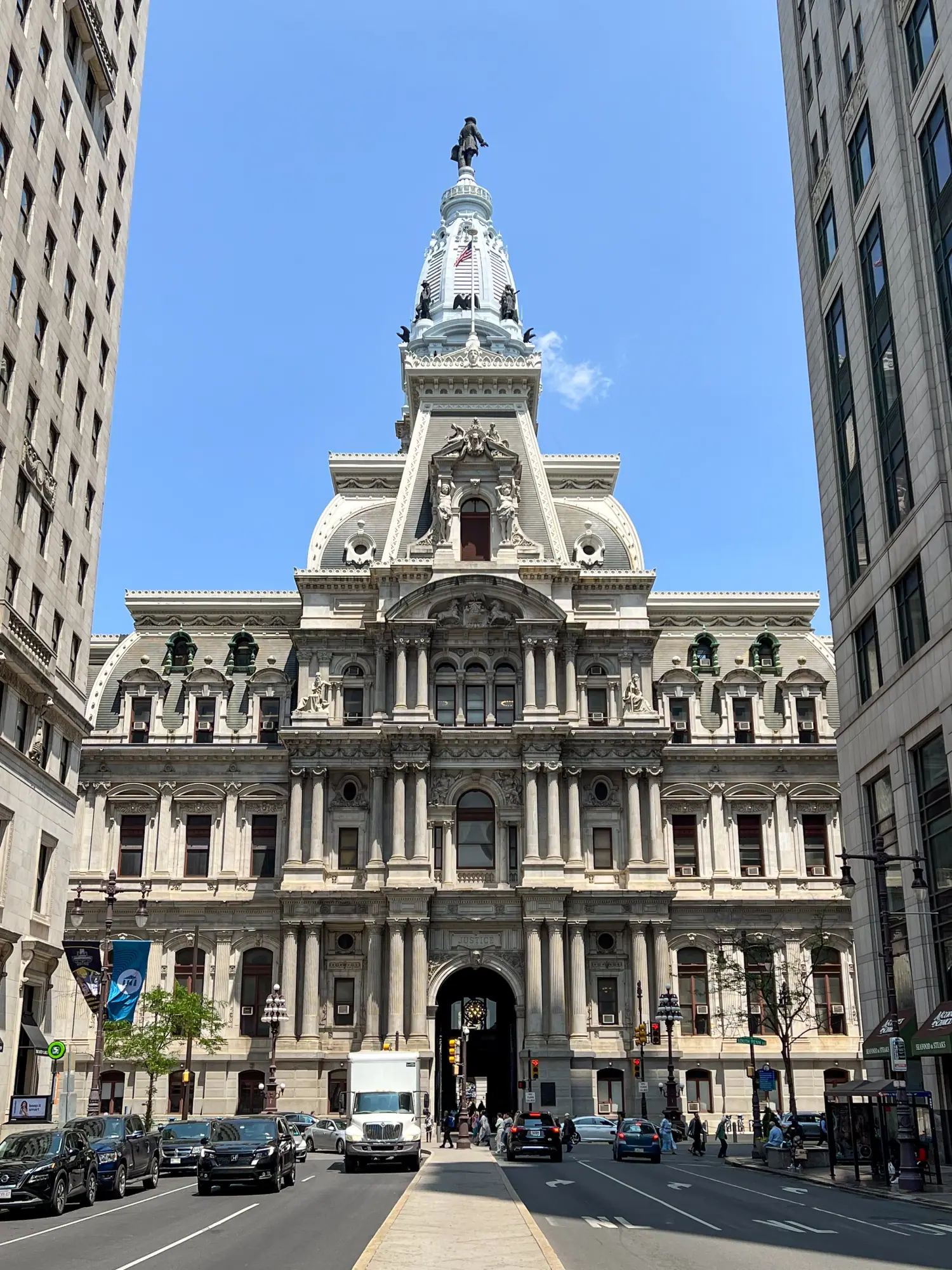 Photo from City Hall: Standing majestically at the center of Philadelphia's downtown, City Hall is an architectural…