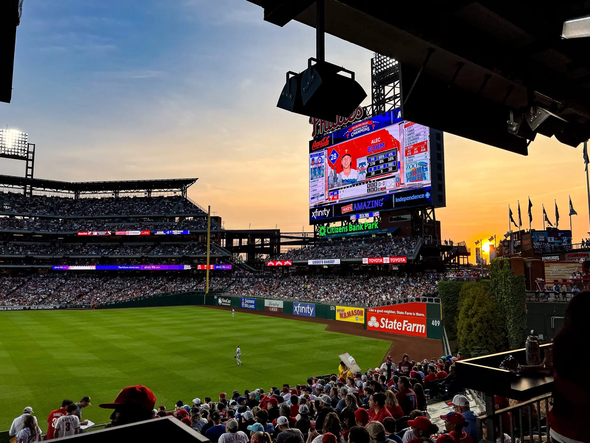 Photo from Citizens Bank Park: For sports enthusiasts, a visit to Citizens Bank Park is a must, Philadelphia, PA