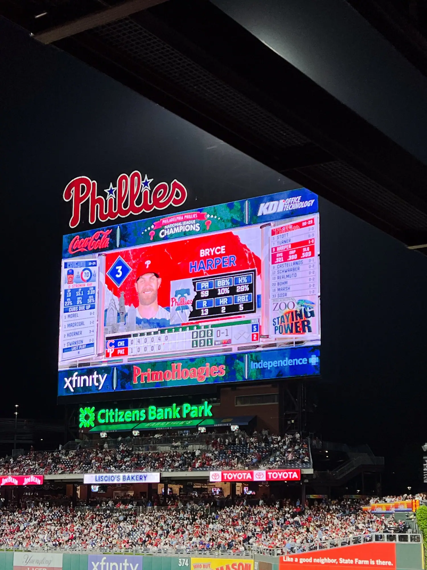 Photo from Citizens Bank Park: For sports enthusiasts, a visit to Citizens Bank Park is a must, Philadelphia, PA