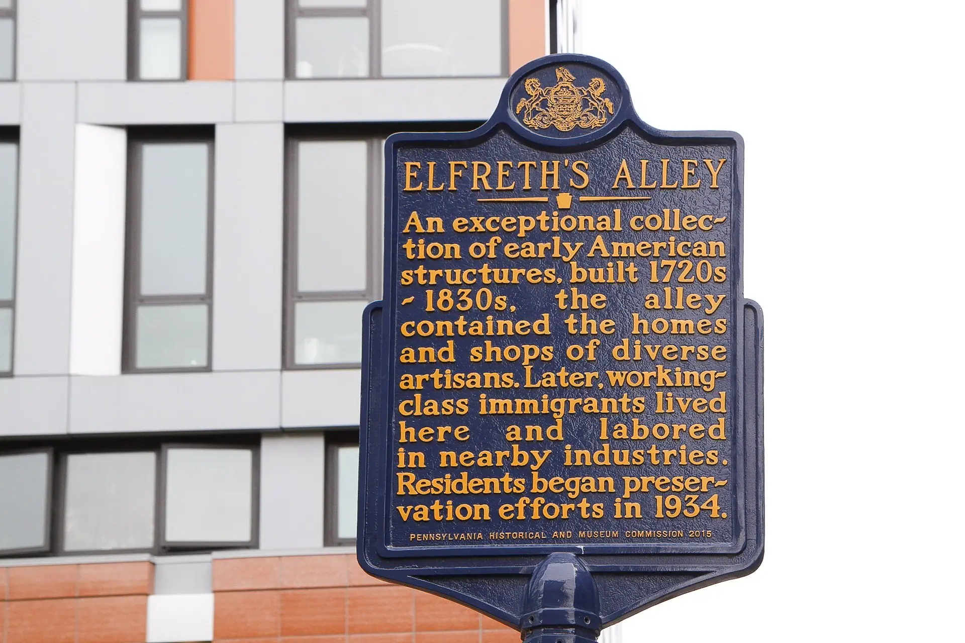 Photo from Elfreth's Alley: Stroll along Elfreth's Alley, the oldest continuously inhabited residential street in America, Philadelphia, PA