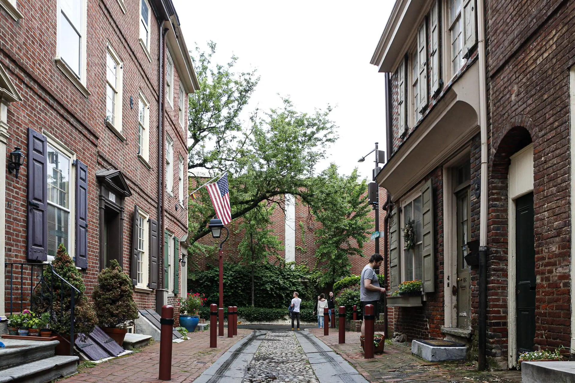 Photo from Elfreth's Alley: Stroll along Elfreth's Alley, the oldest continuously inhabited residential street in America, Philadelphia, PA