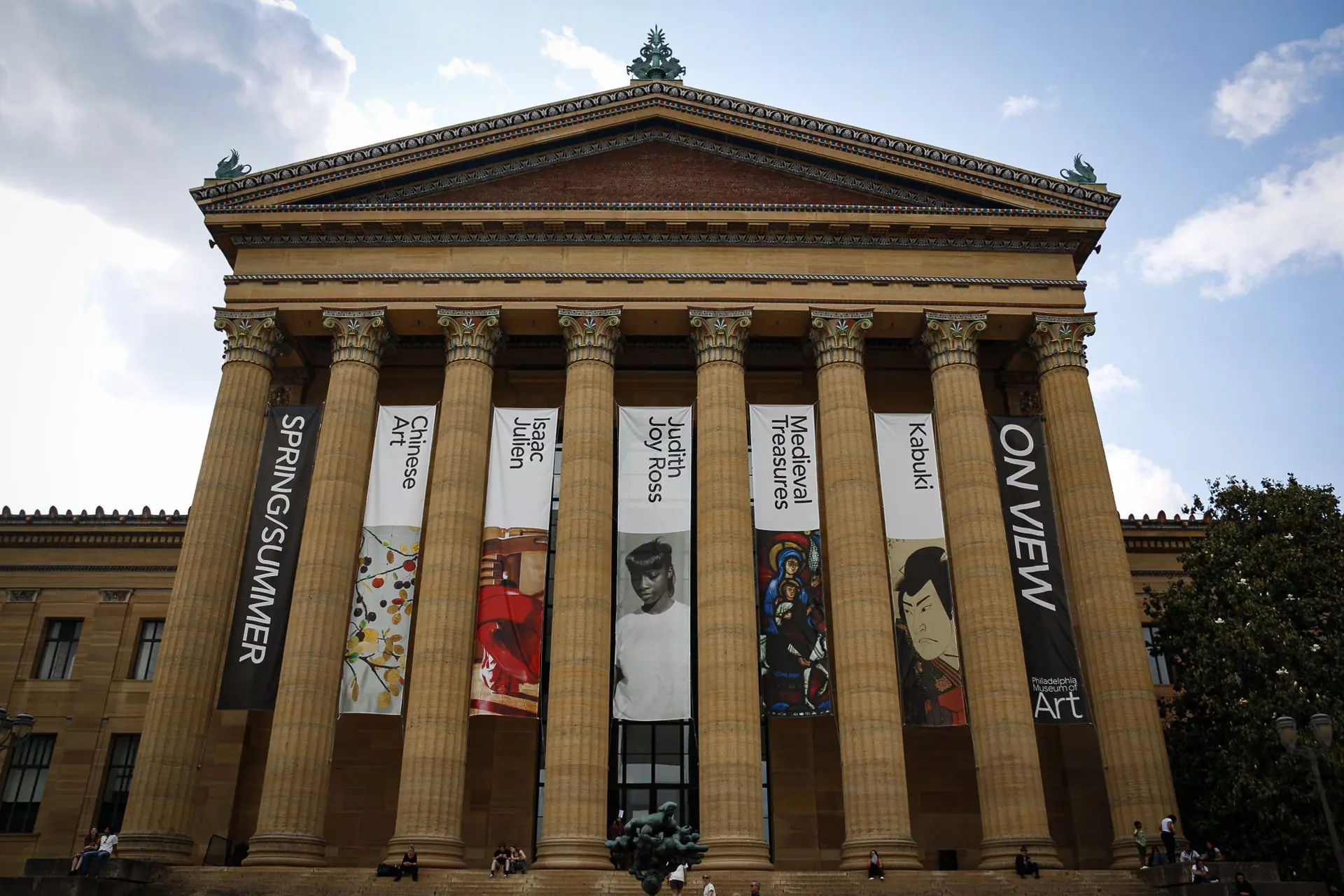 Photo from Philadelphia Museum of Art: Channel your inner Rocky as you run up the steps of the Philadelphia Museum of Art