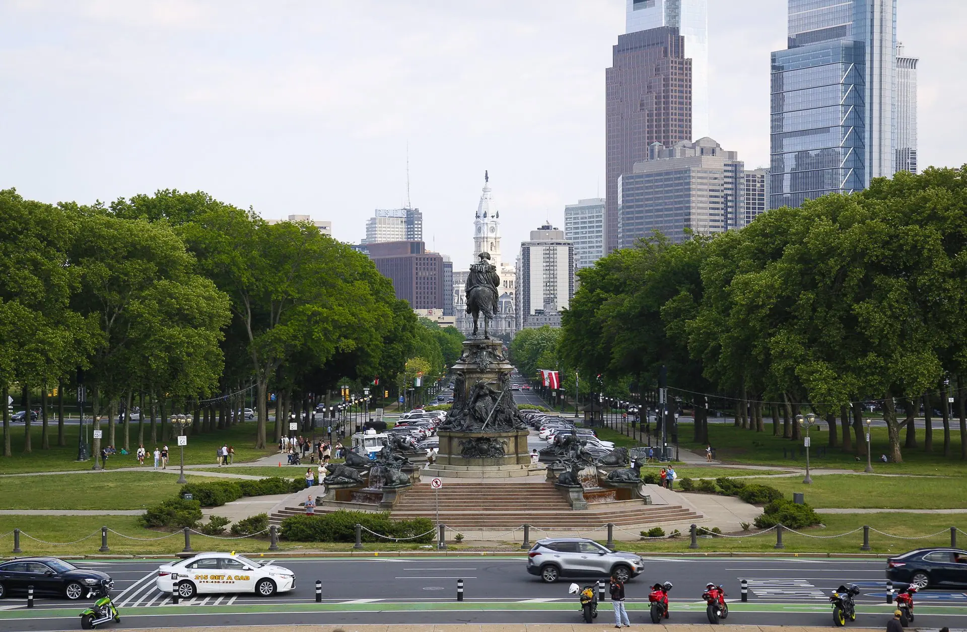Photo from Philadelphia Museum of Art: Channel your inner Rocky as you run up the steps of the Philadelphia Museum of Art
