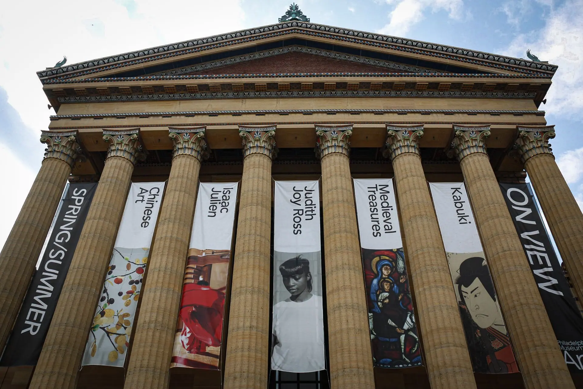 Photo from Philadelphia Museum of Art: Channel your inner Rocky as you run up the steps of the Philadelphia Museum of Art