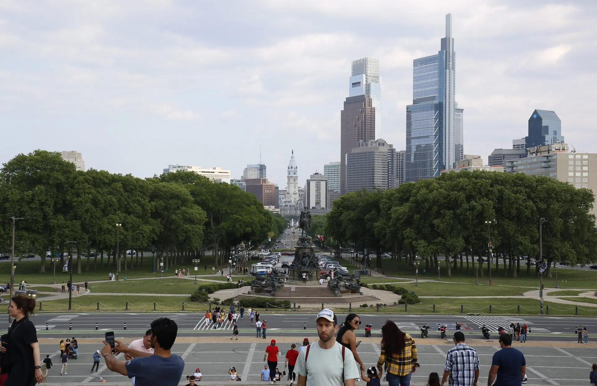 Photo from Philadelphia Museum of Art: Channel your inner Rocky as you run up the steps of the Philadelphia Museum of Art