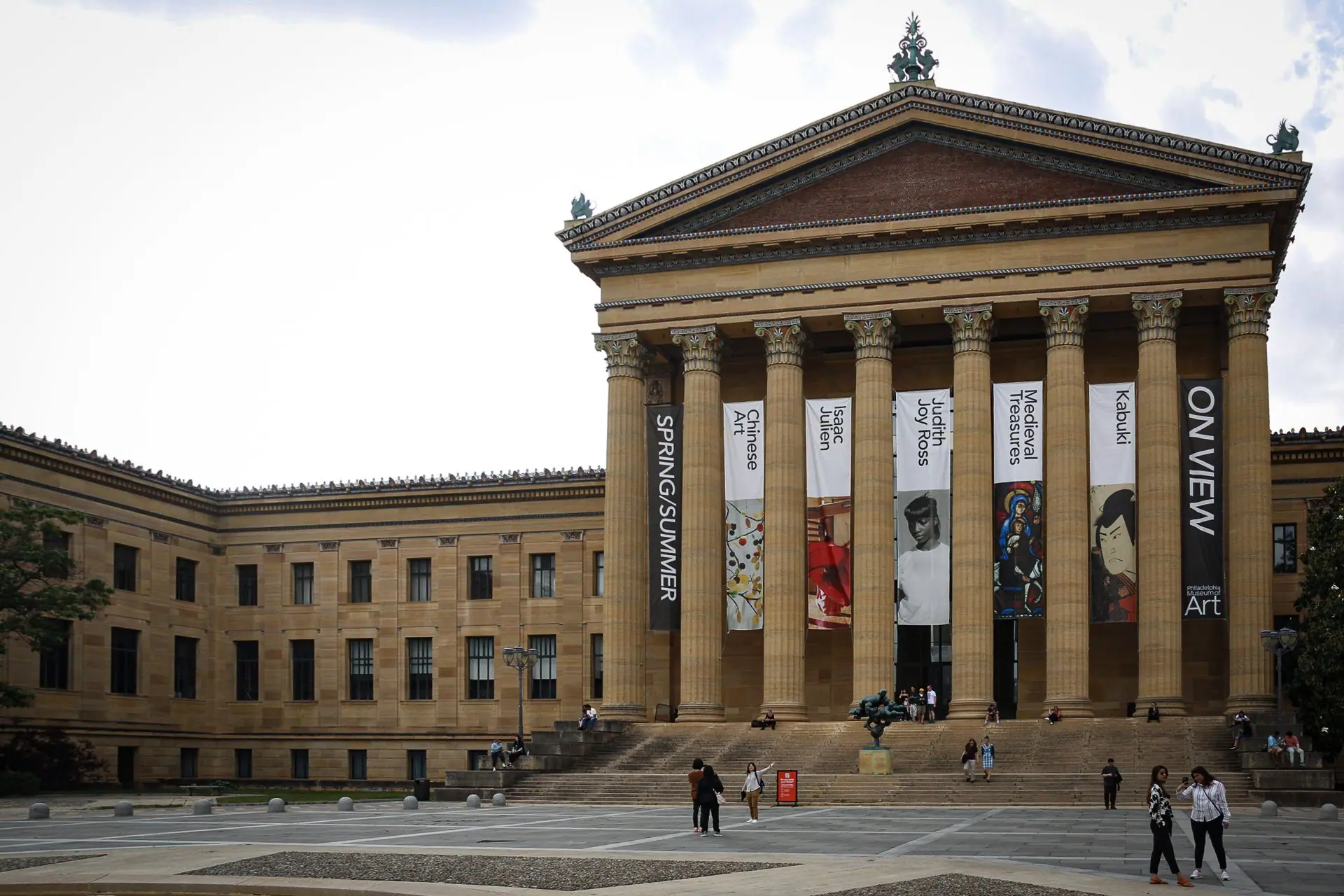 Photo from Philadelphia Museum of Art: Channel your inner Rocky as you run up the steps of the Philadelphia Museum of Art