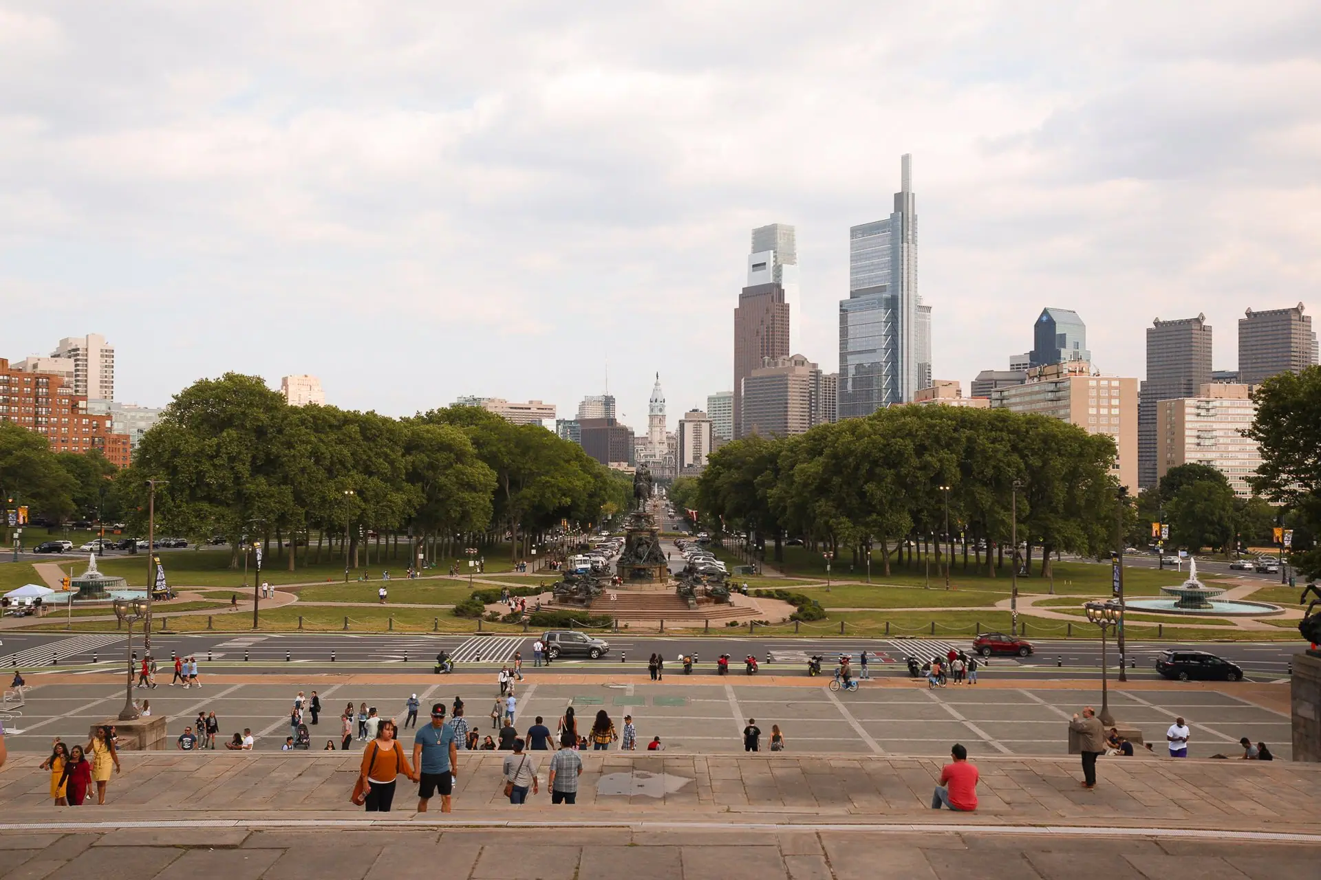 Photo from Philadelphia Museum of Art: Channel your inner Rocky as you run up the steps of the Philadelphia Museum of Art