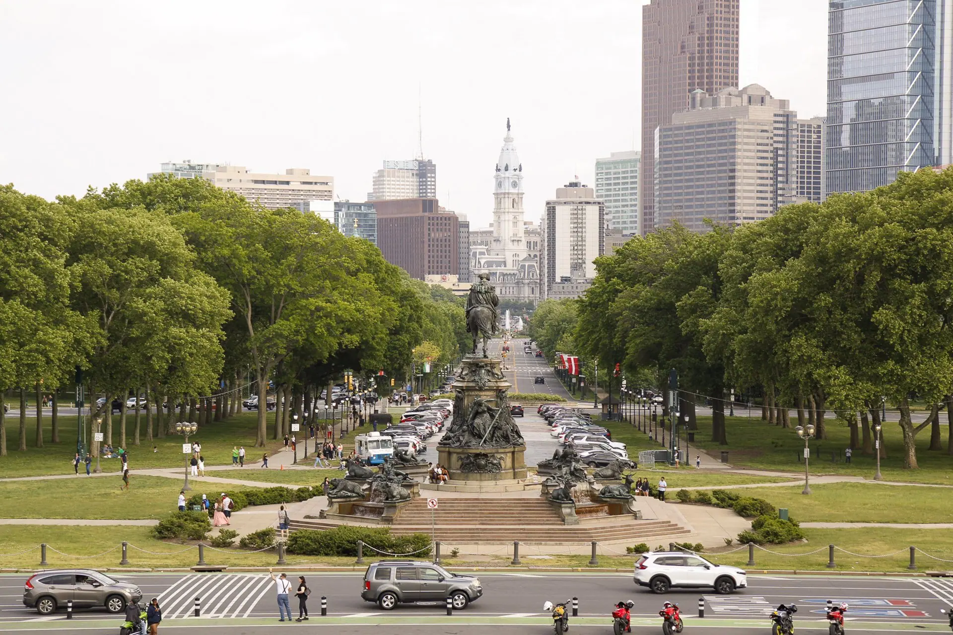 Photo from Philadelphia Museum of Art: Channel your inner Rocky as you run up the steps of the Philadelphia Museum of Art