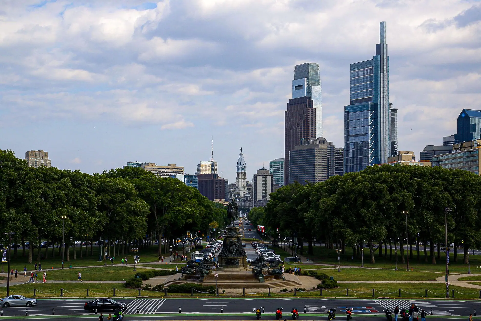 Photo from Philadelphia Museum of Art: Channel your inner Rocky as you run up the steps of the Philadelphia Museum of Art