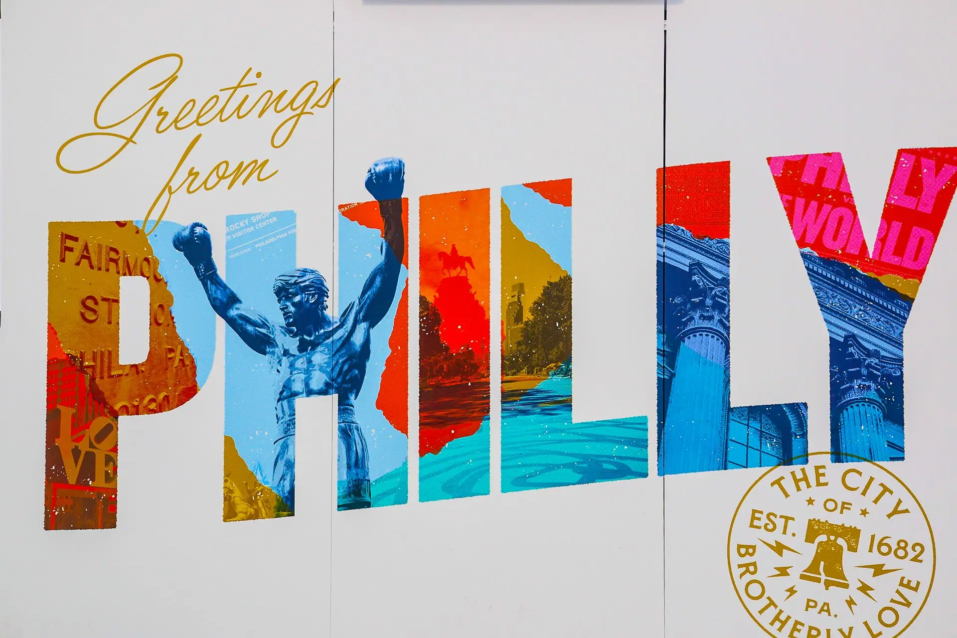 Photo from Philadelphia Museum of Art: Channel your inner Rocky as you run up the steps of the Philadelphia Museum of Art