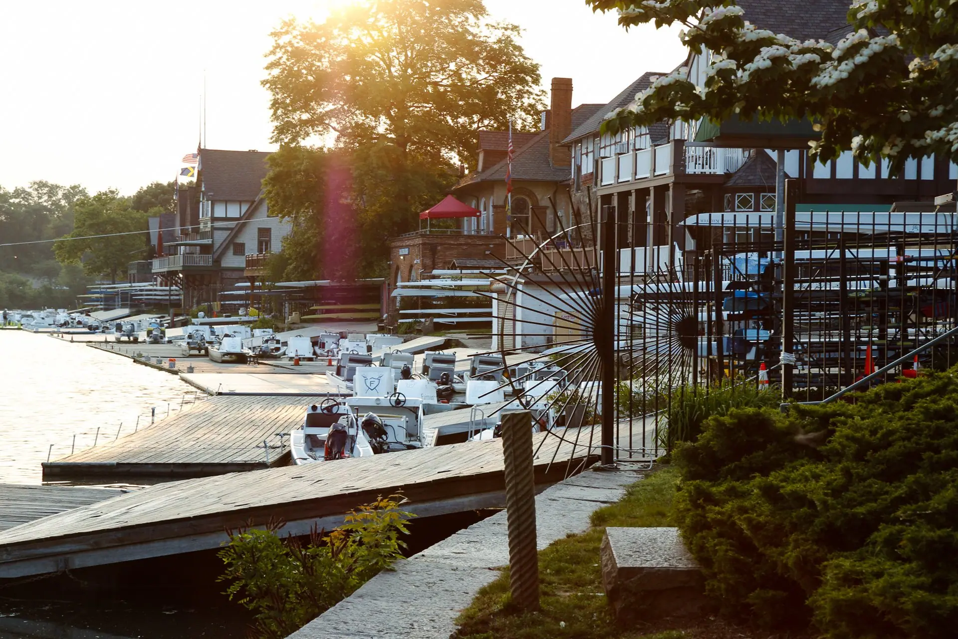 Photo from Boathouse Row: Witness the beauty of Boathouse Row, a picturesque stretch of 19th-century boathouses along…, Philadelphia, PA