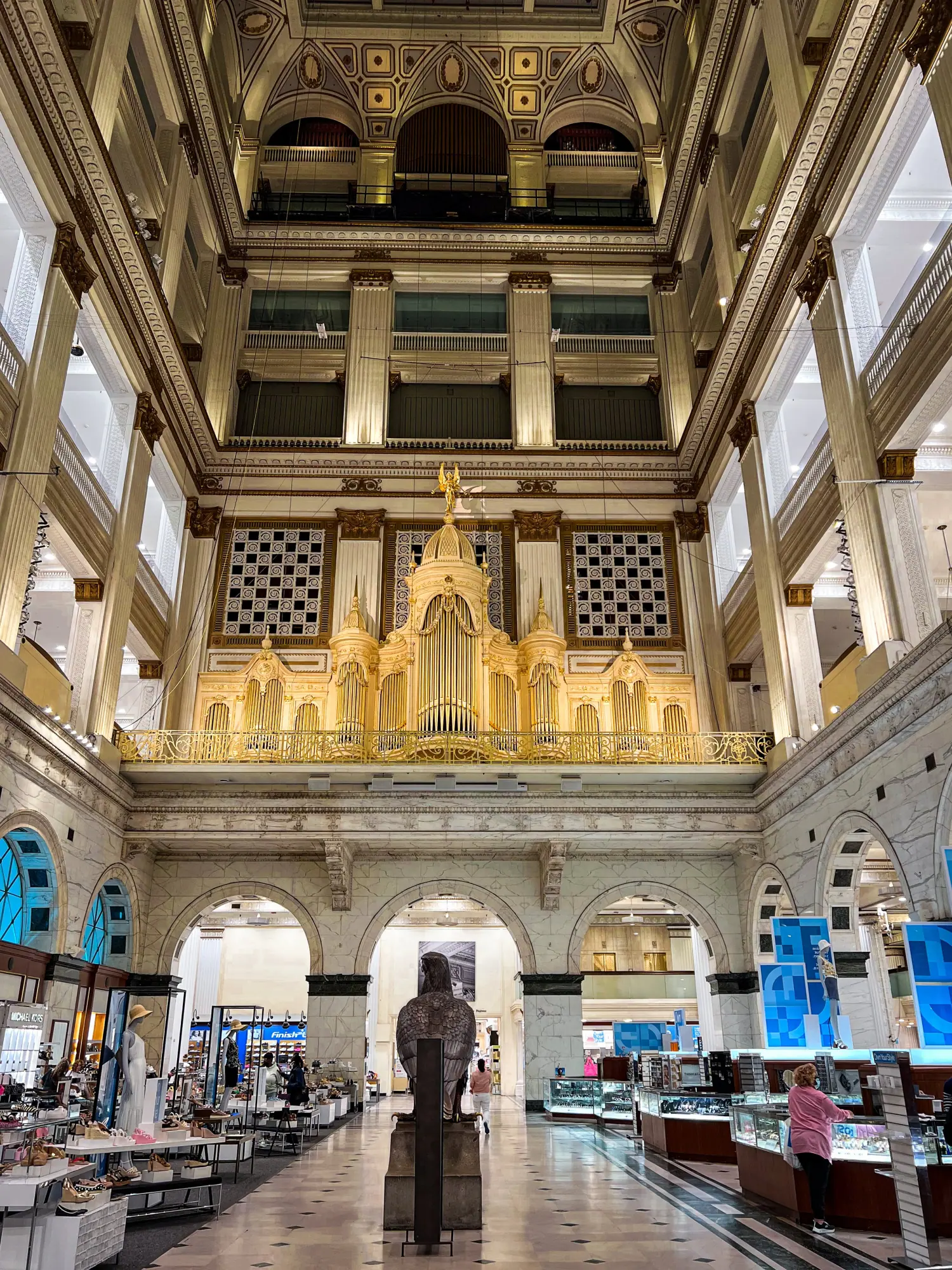 Photo from Wanaker Building: Marvel at the grandeur of the Wanamaker Building, an architectural gem that stands as a…, Philadelphia, PA