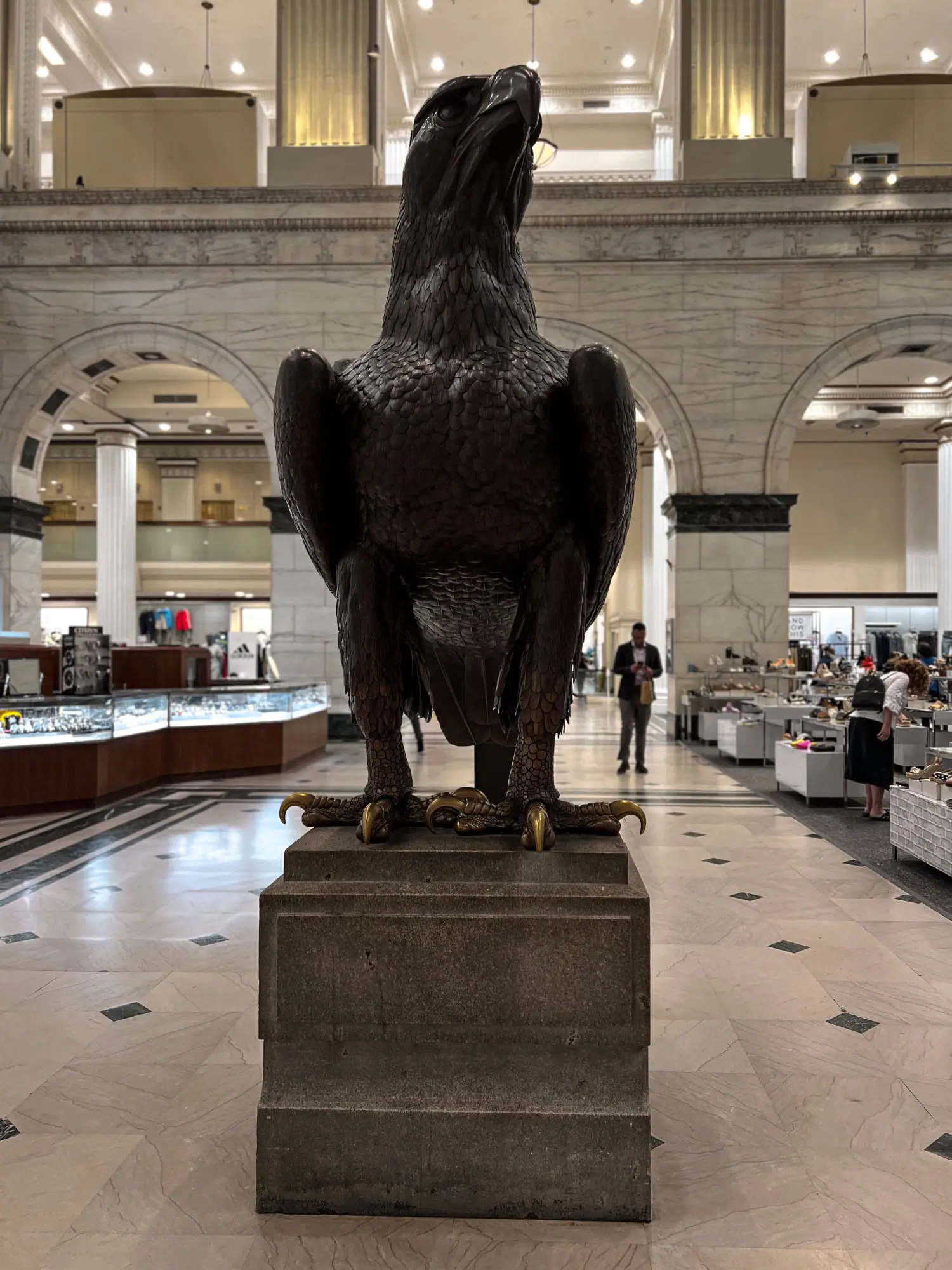 Photo from Wanaker Building: Marvel at the grandeur of the Wanamaker Building, an architectural gem that stands as a…, Philadelphia, PA