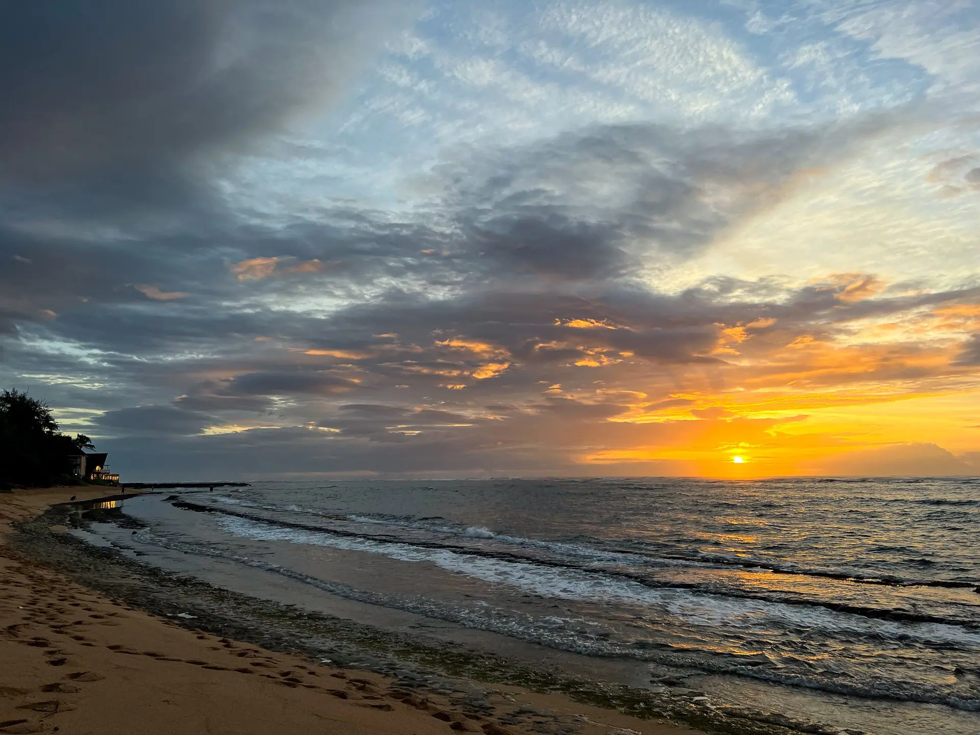 Sunrise at the Coconut Beach