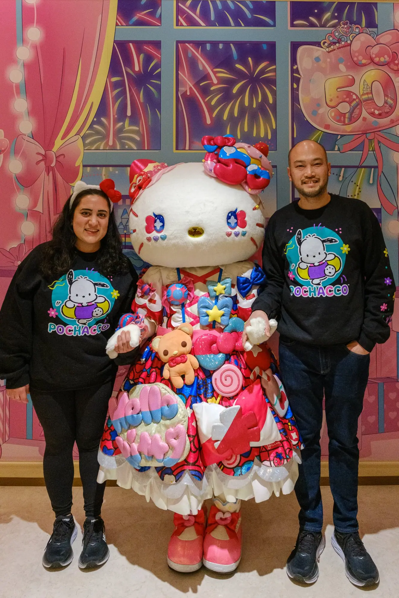 Photo from Meeting Pochaco and Celebrating Hello Kitty's 50th Anniversary, Tokyo, Japan