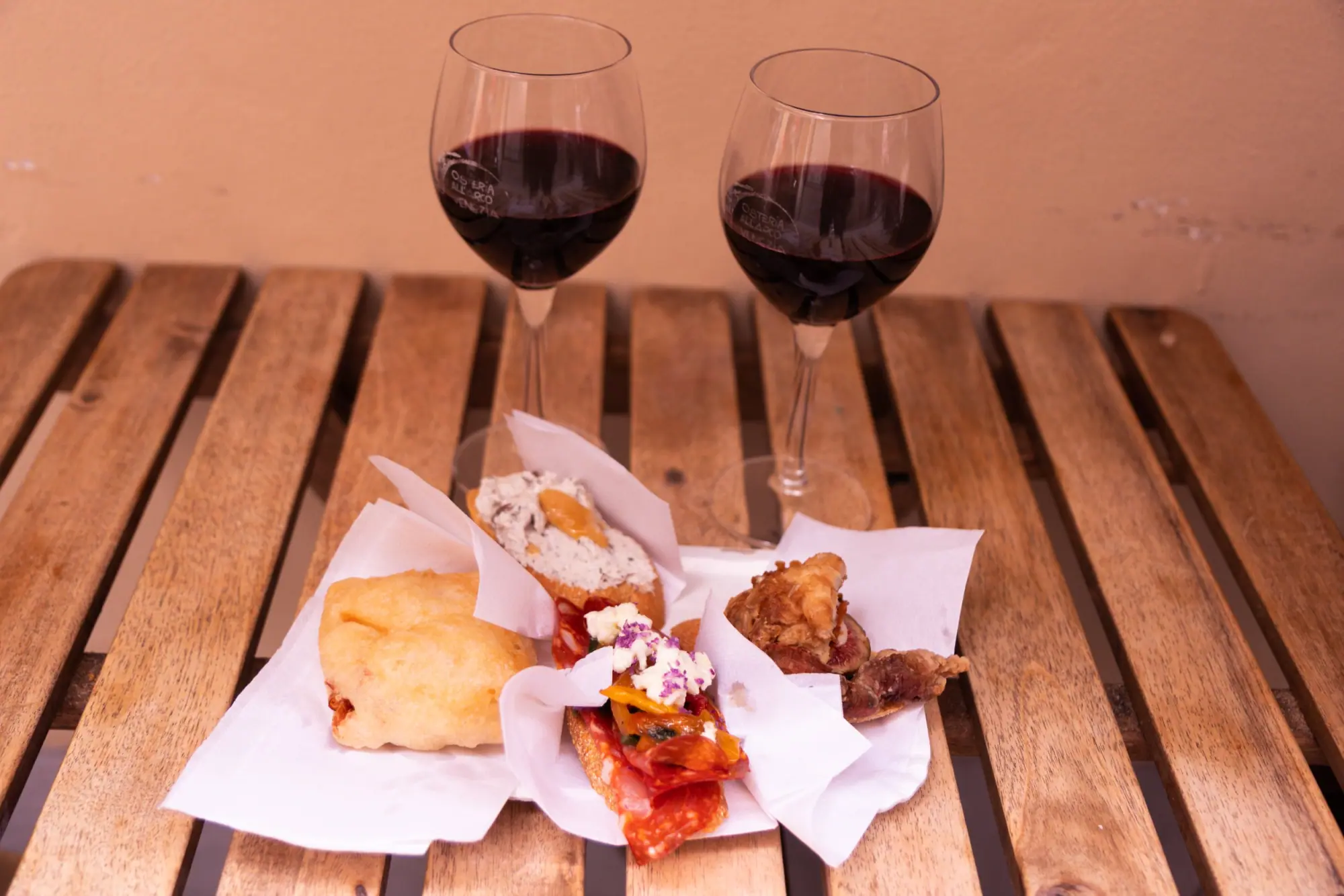 Photo from For lunch, we stopped by Al Mercá, a tiny standing-only spot near Rialto known for their delicious…, Venice, Italy