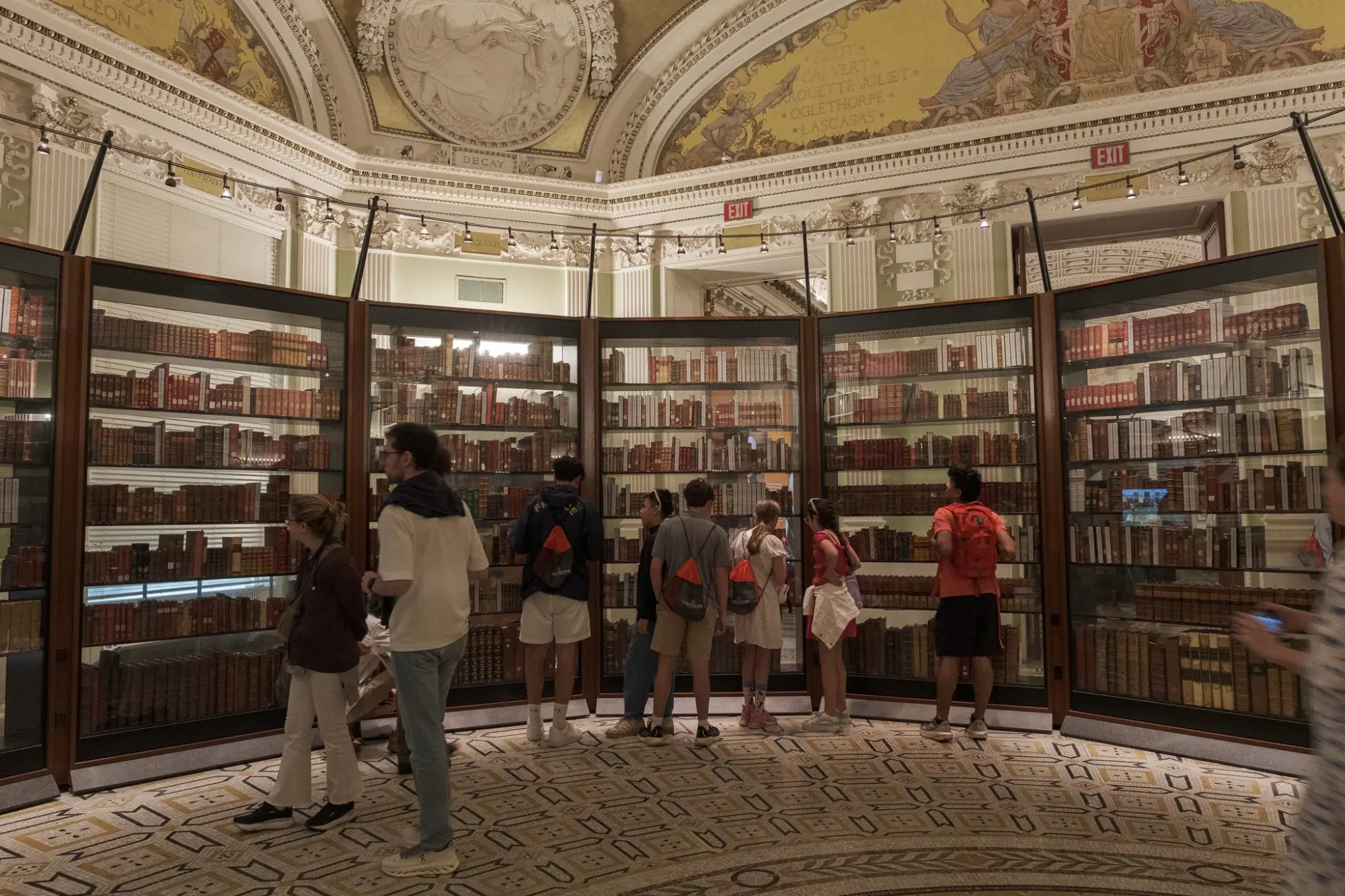 Photo from Our first stop was the Library of Congress — easily one of the most beautiful buildings we’ve ever been inside, Washington, DC