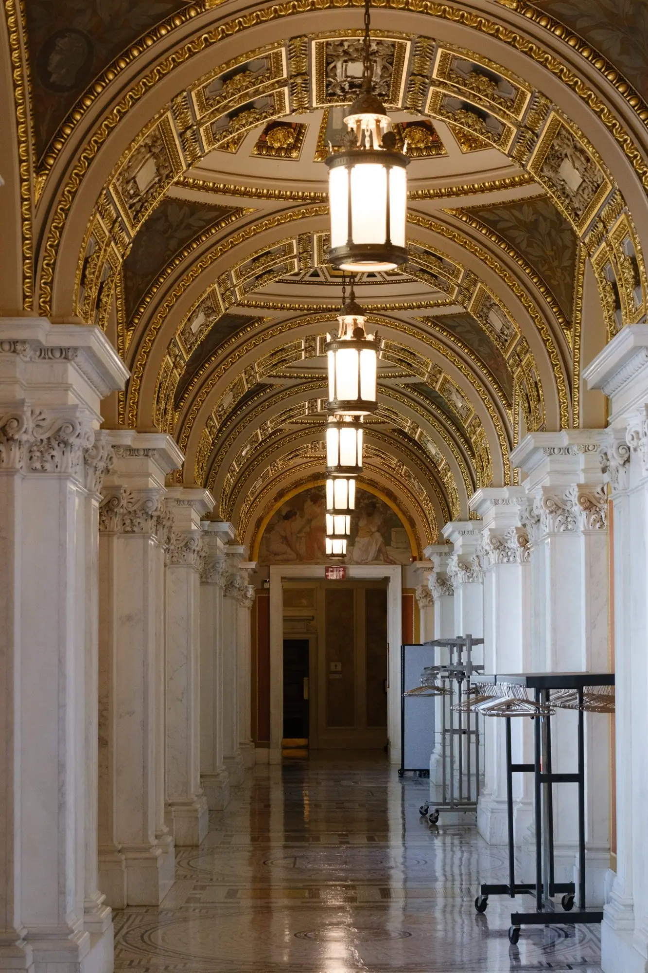 Photo from Our first stop was the Library of Congress — easily one of the most beautiful buildings we’ve ever been inside, Washington, DC