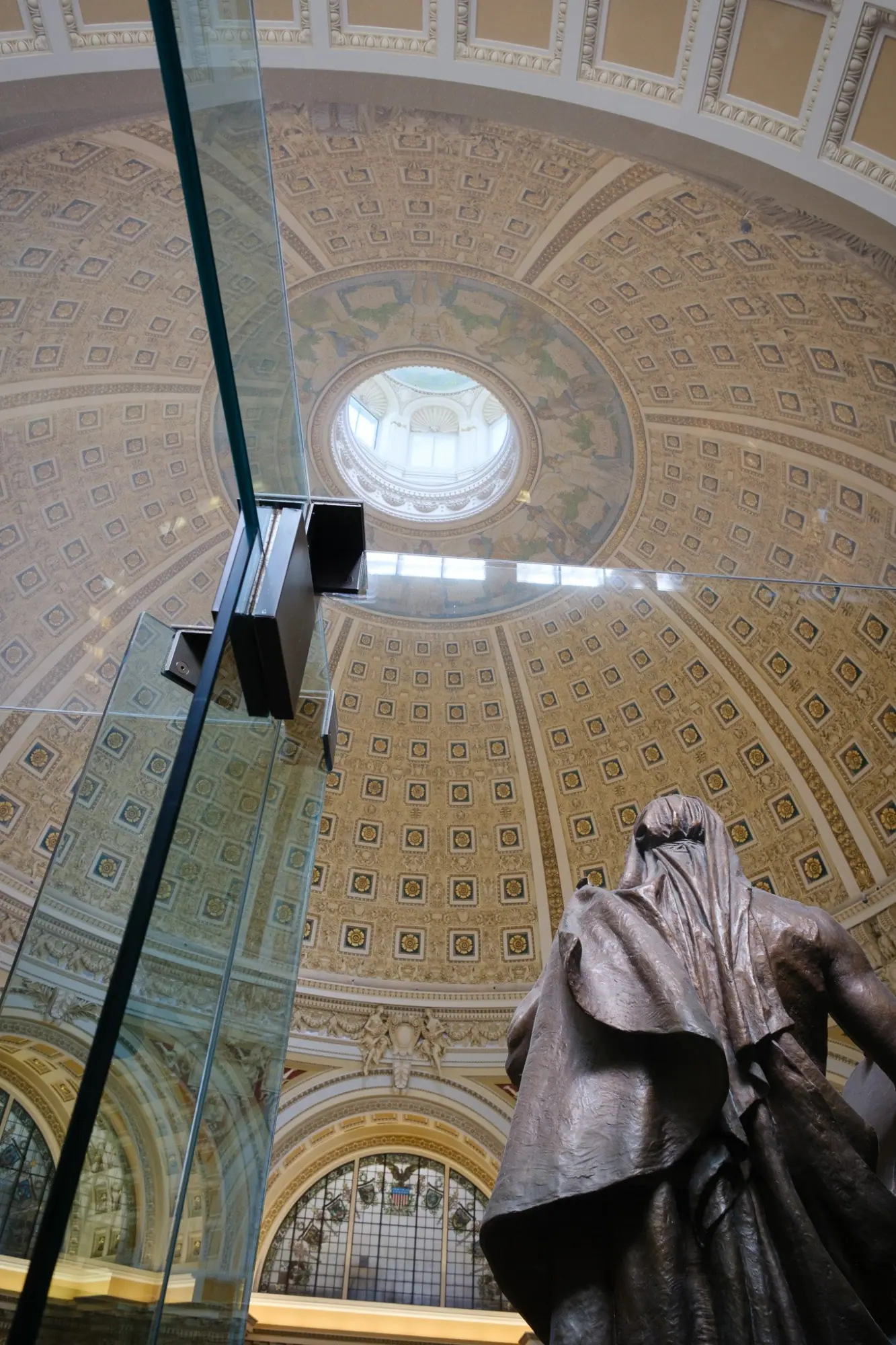 Photo from Our first stop was the Library of Congress — easily one of the most beautiful buildings we’ve ever been inside, Washington, DC