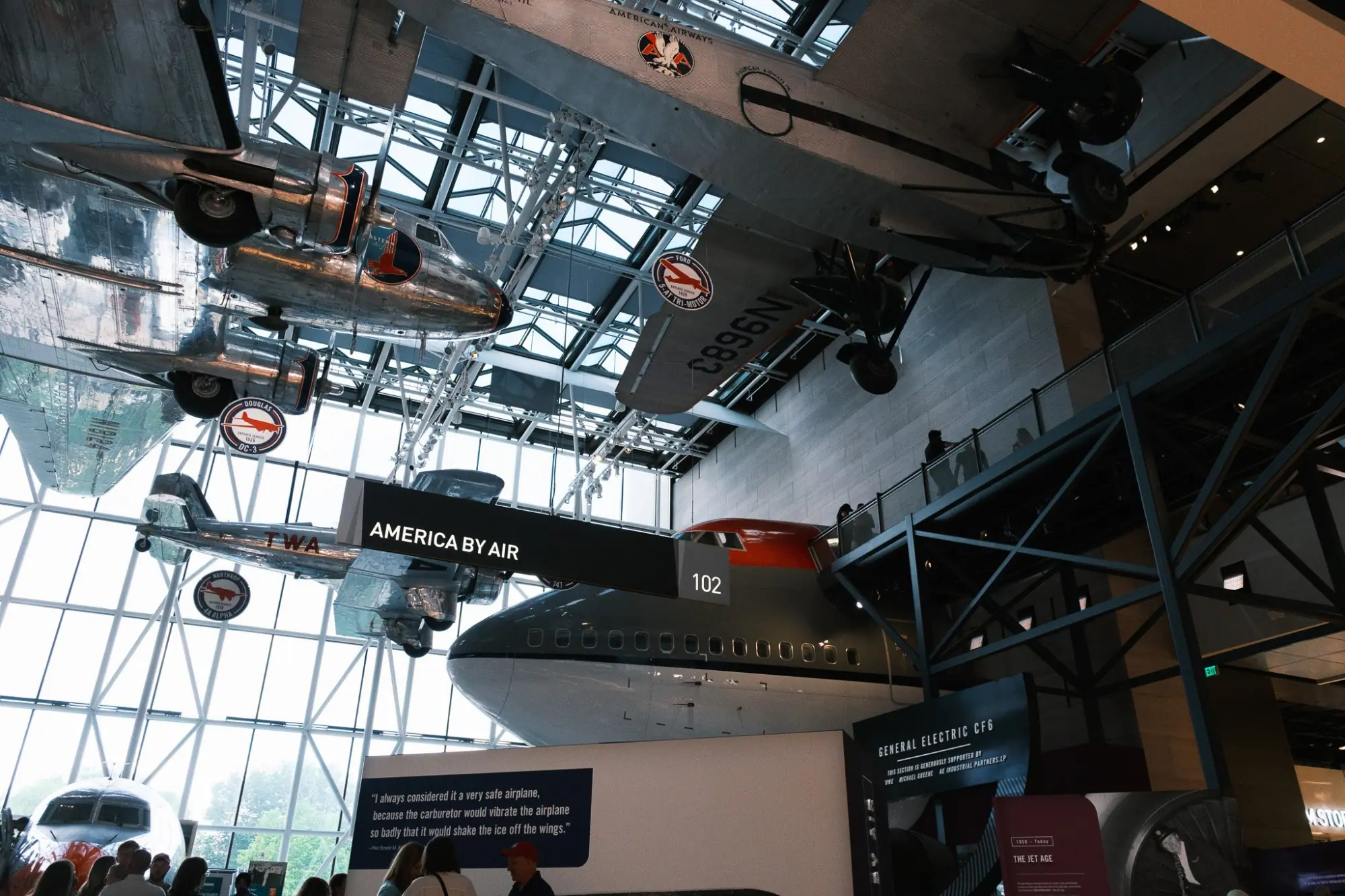 Photo from Afterward, we spent the afternoon at the National Air and Space Museum, geeking out over space capsules…, Washington, DC