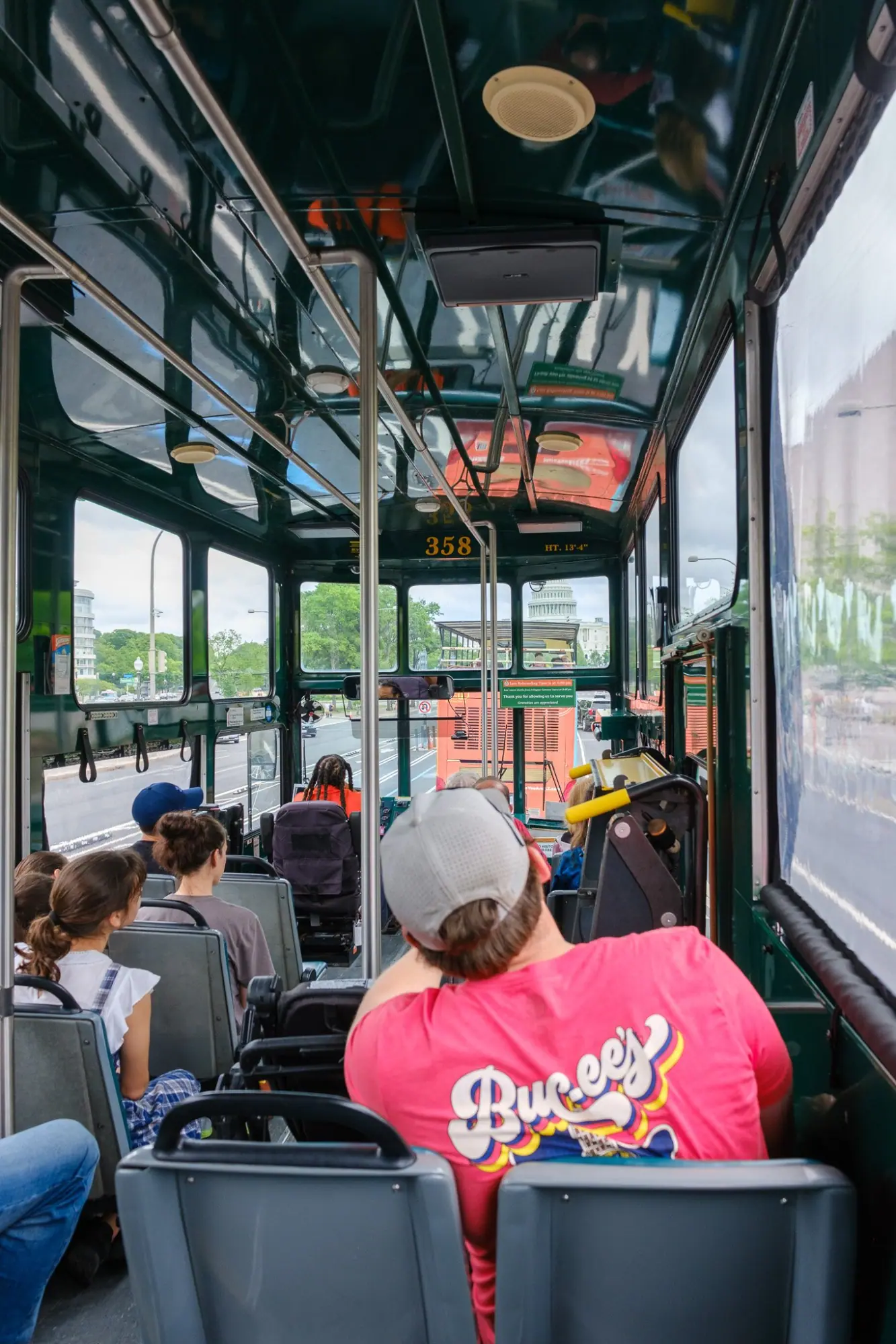 Photo from Thanks to the Old Town Trolley included with our hotel, we toured DC one last time, stopping for photos of…, Washington, DC