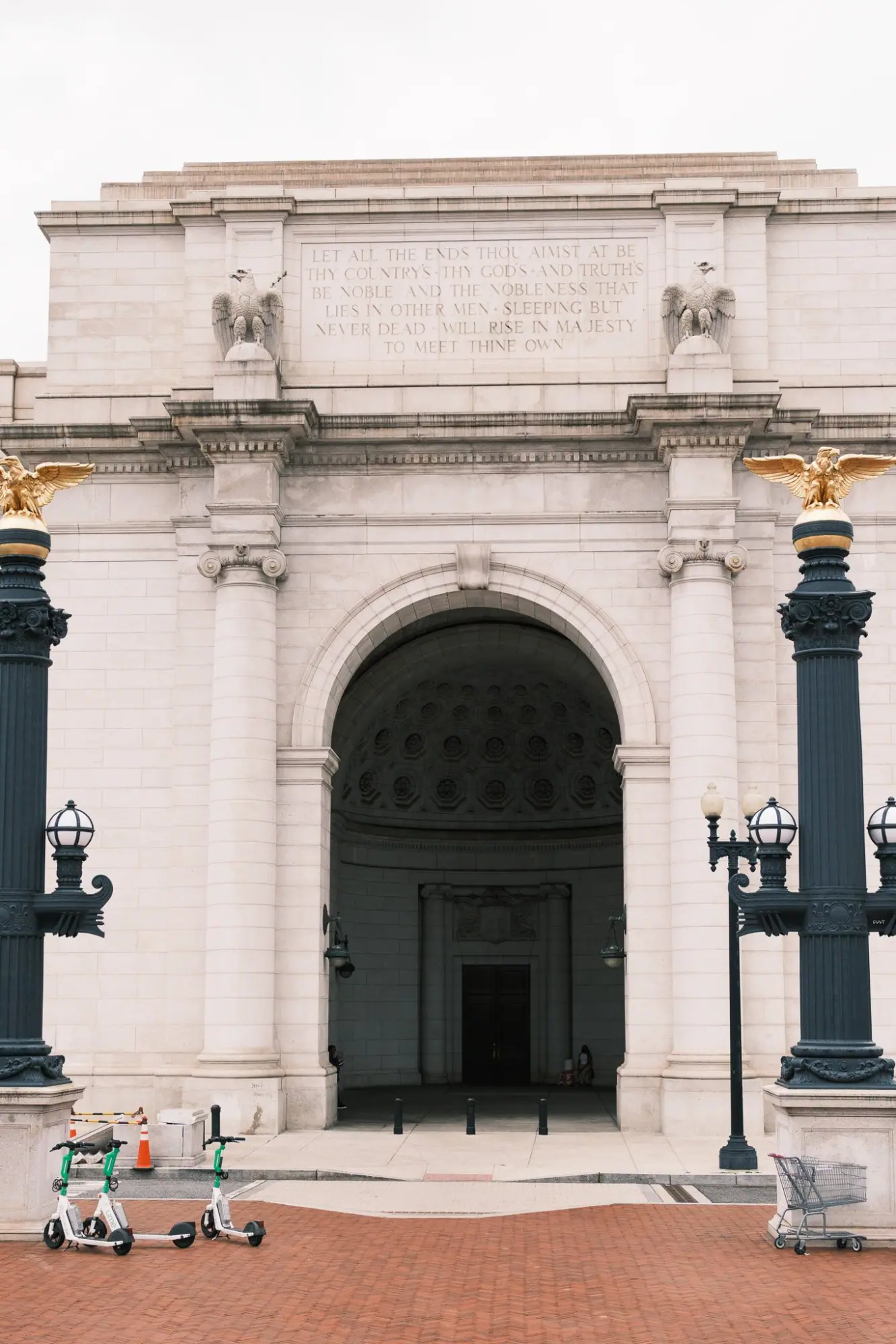 Photo from Thanks to the Old Town Trolley included with our hotel, we toured DC one last time, stopping for photos of…, Washington, DC
