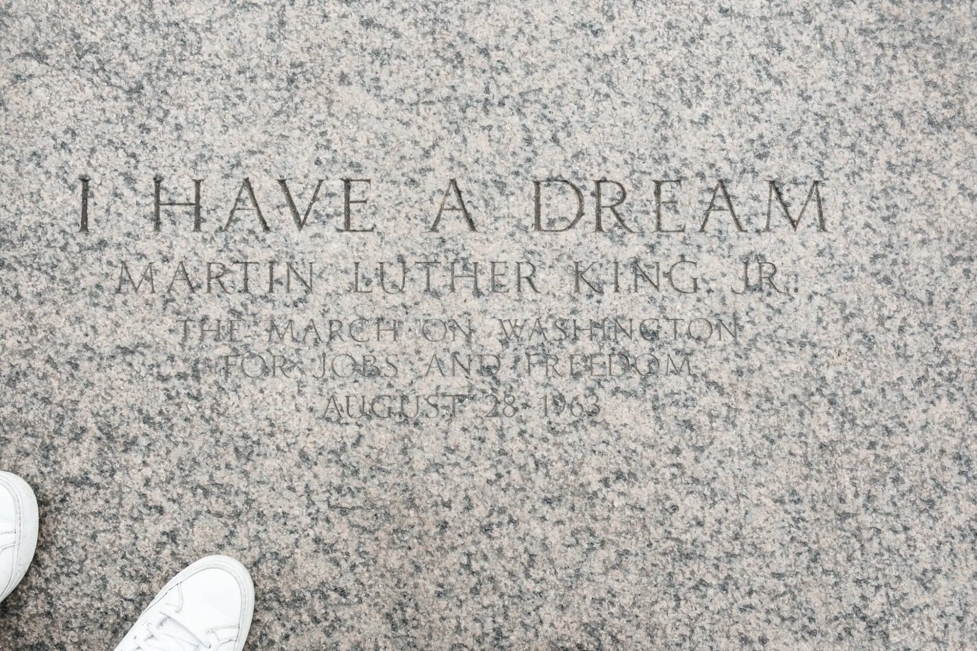 Photo from We stood quietly on the “I Have a Dream” step, looking out over the reflecting pool, feeling both small…, Washington, DC